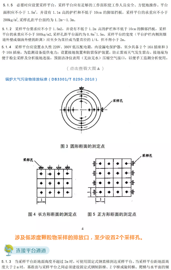 廢氣（含涉VOCs）排放口基本要求及配套監測設施規范